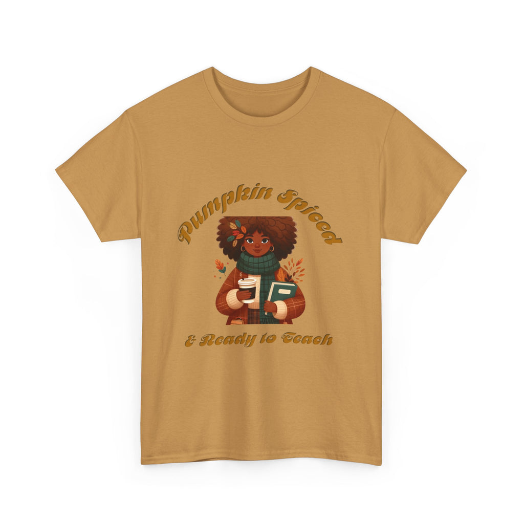 Pumpkin Spiced 5 Unisex Heavy Cotton Tee