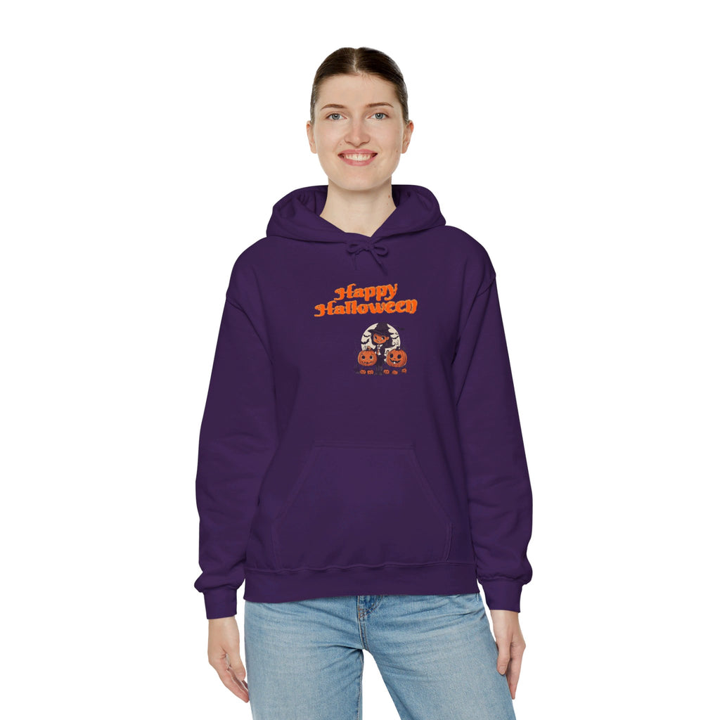 Happy Halloween 3 Heavy Blend™ Hooded Sweatshirt