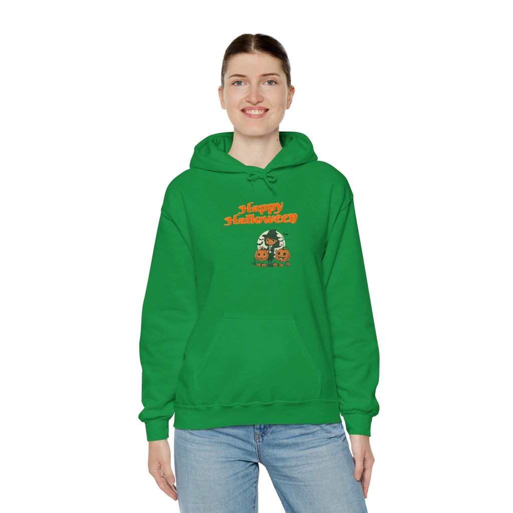 Happy Halloween 3 Heavy Blend™ Hooded Sweatshirt