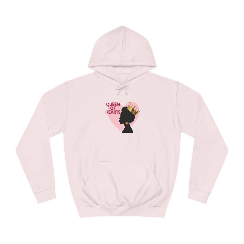 Queen of Hearts Unisex College Hoodie