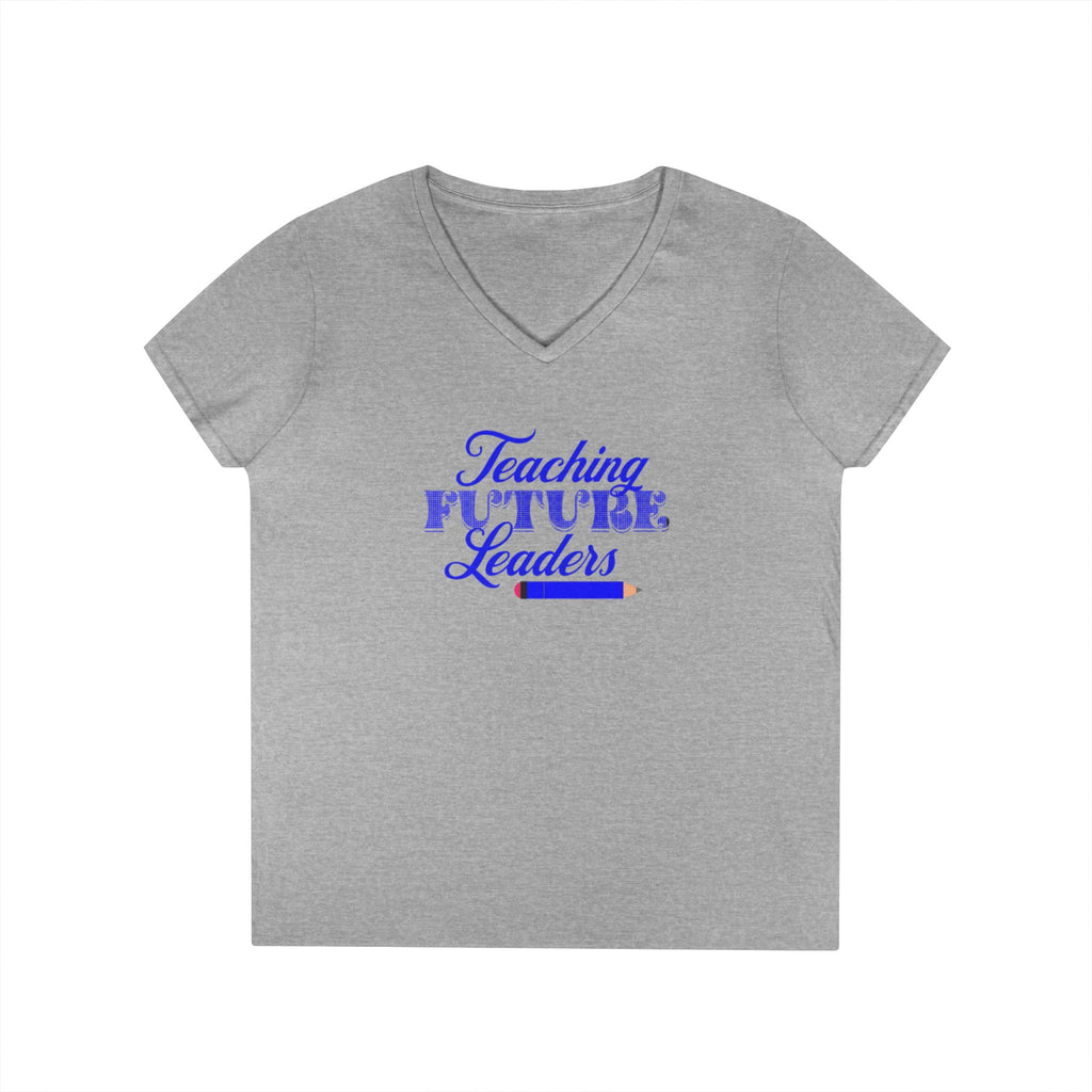 Teaching Future Leaders Ladies' V-Neck T-Shirt