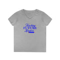 Teaching Future Leaders Ladies' V-Neck T-Shirt