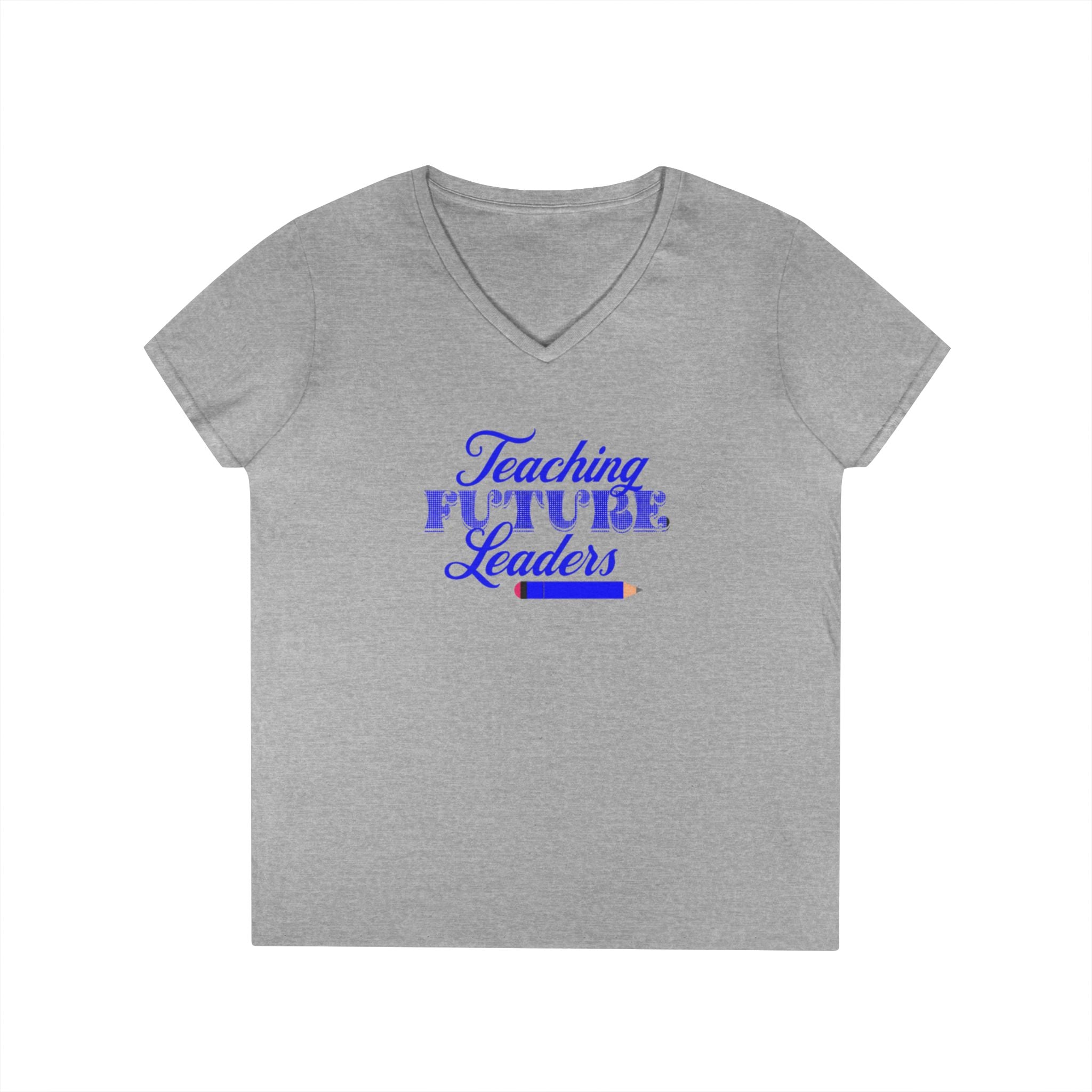 Teaching Future Leaders Ladies' V-Neck T-Shirt