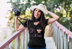 Be Kind Valentine's Ladies' V-Neck T-Shirt