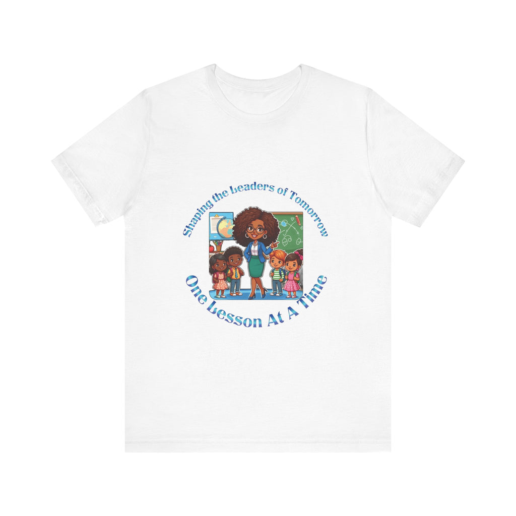 Shaping the Leaders of Tomorrow Unisex Jersey Short Sleeve Tee
