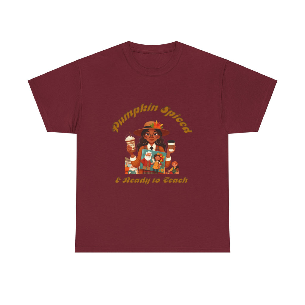 Pumpkin Spiced 2 Unisex Heavy Cotton Tee