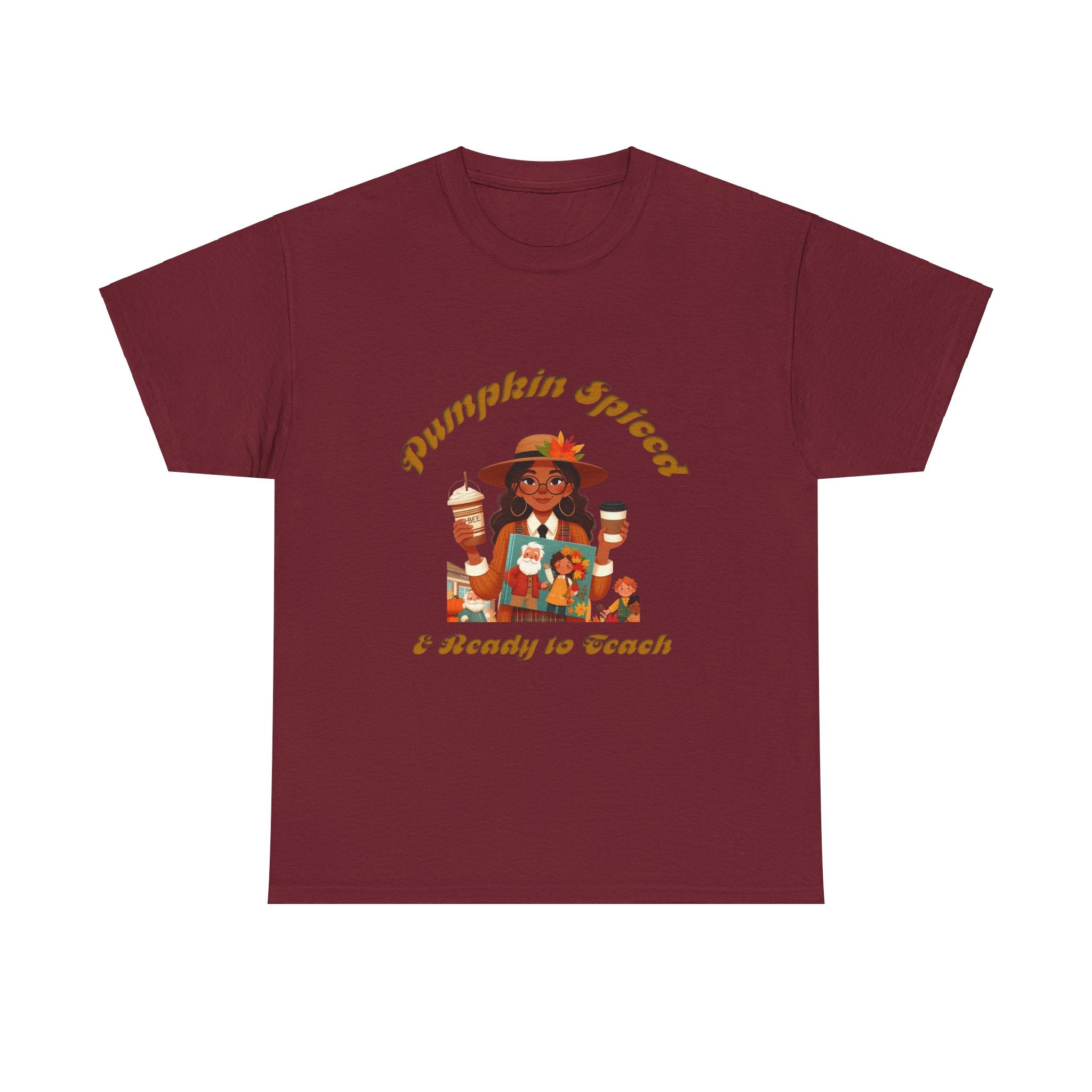 Pumpkin Spiced 2 Unisex Heavy Cotton Tee