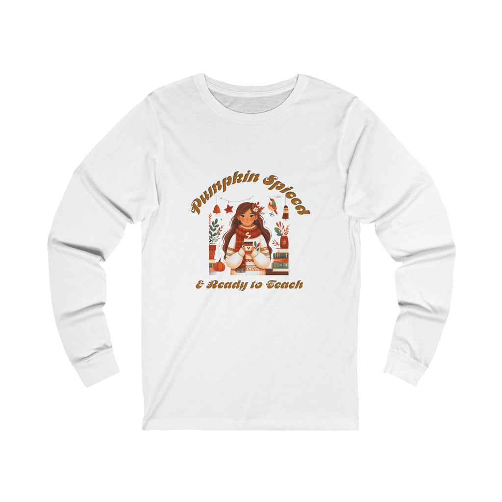 Pumpkin Spiced 3 Long Sleeve Tee