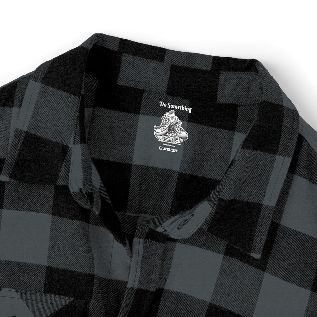 Do Something Unisex Flannel Shirt