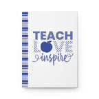 Teach Love Inspire Hardcover Blue Journal