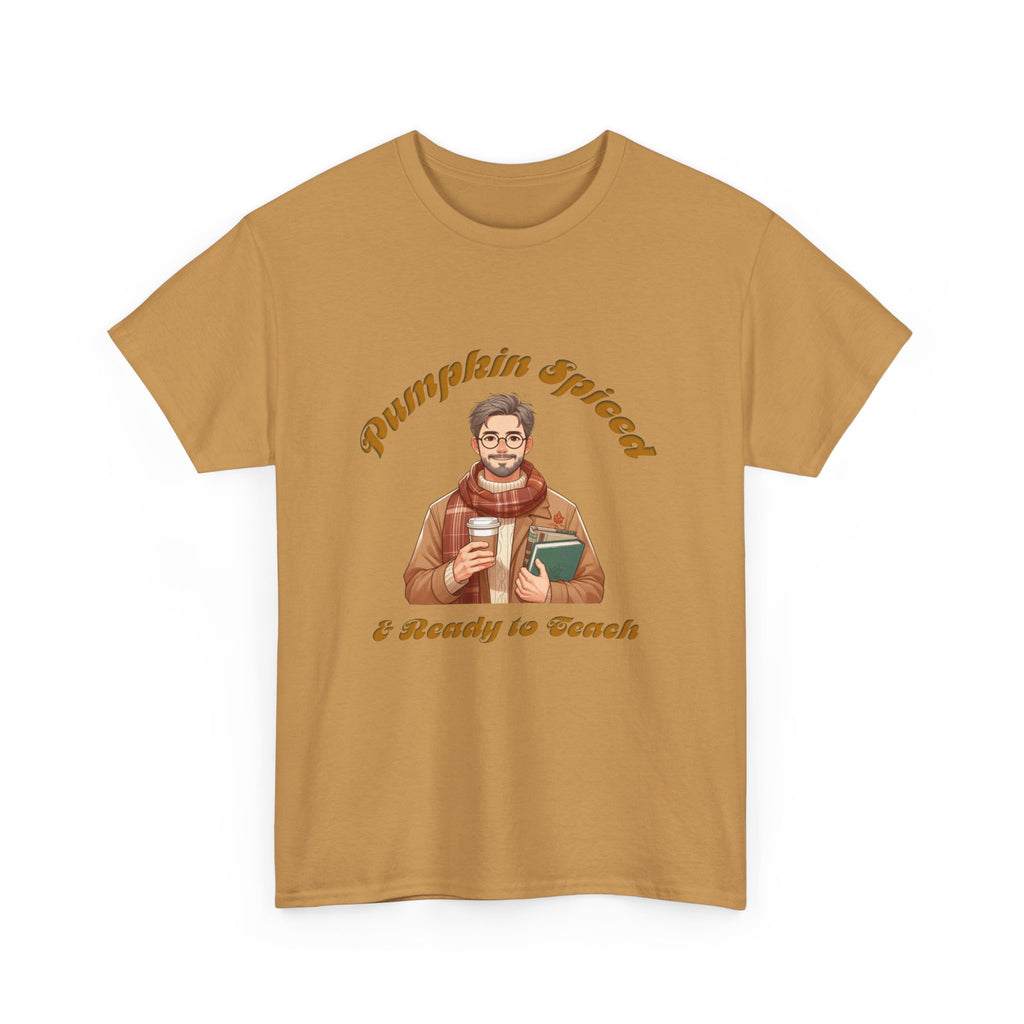 Pumpkin Spiced 7 Unisex Heavy Cotton Tee