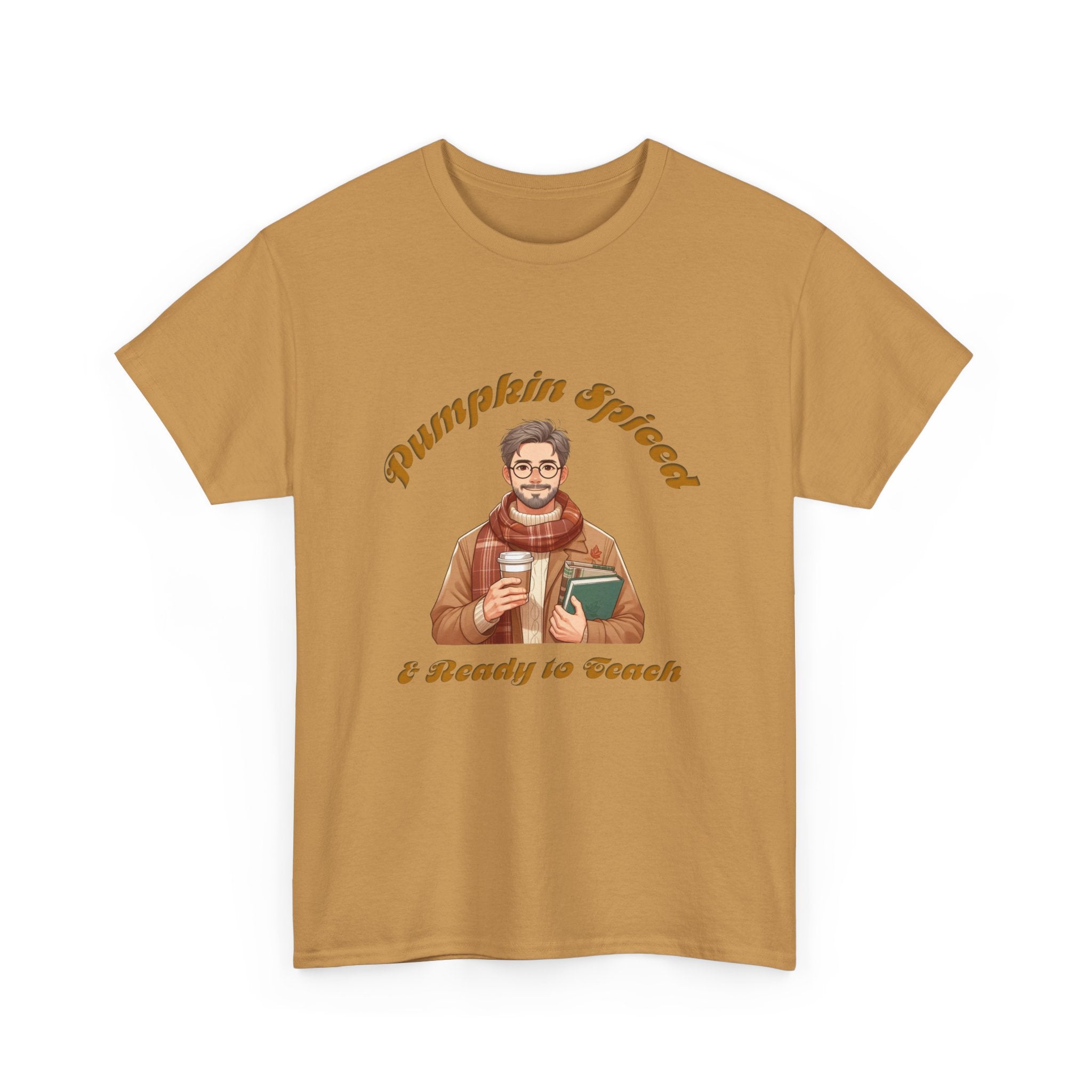 Pumpkin Spiced 7 Unisex Heavy Cotton Tee