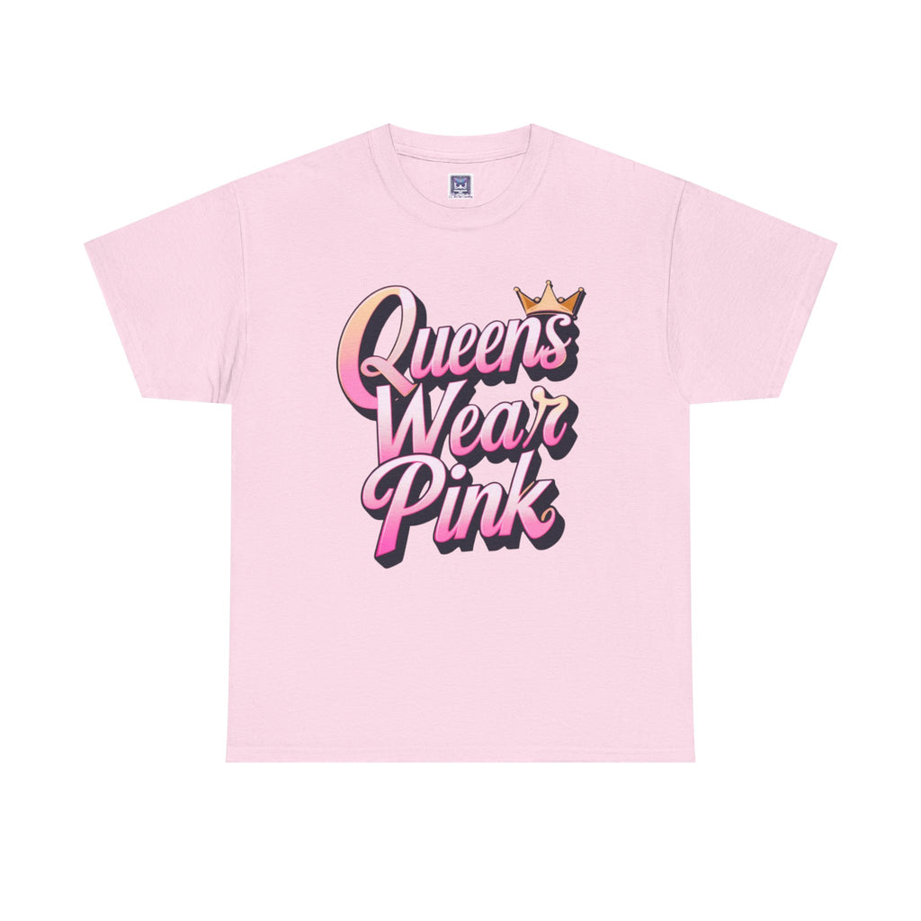 MVC Goes Pink: Queens Wear Pink Cotton Tee