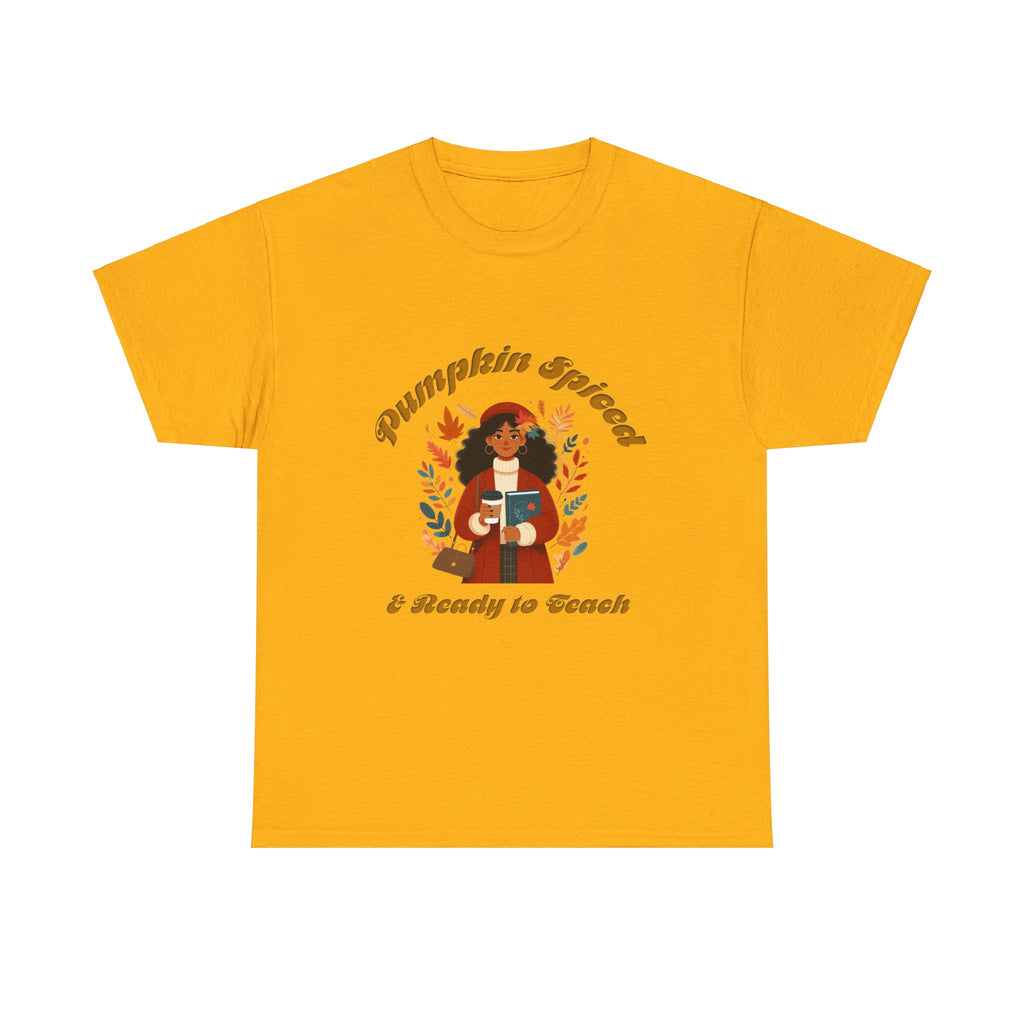 Pumpkin Spiced 1 Unisex Heavy Cotton Tee