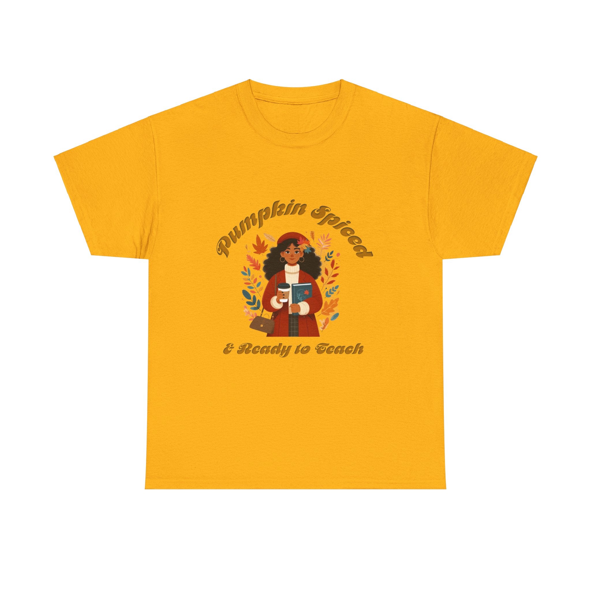 Pumpkin Spiced 1 Unisex Heavy Cotton Tee