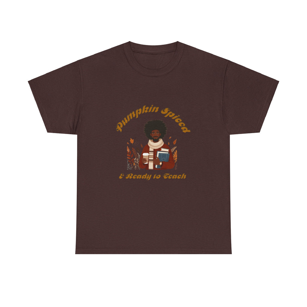 Pumpkin Spiced 4 Unisex Heavy Cotton Tee
