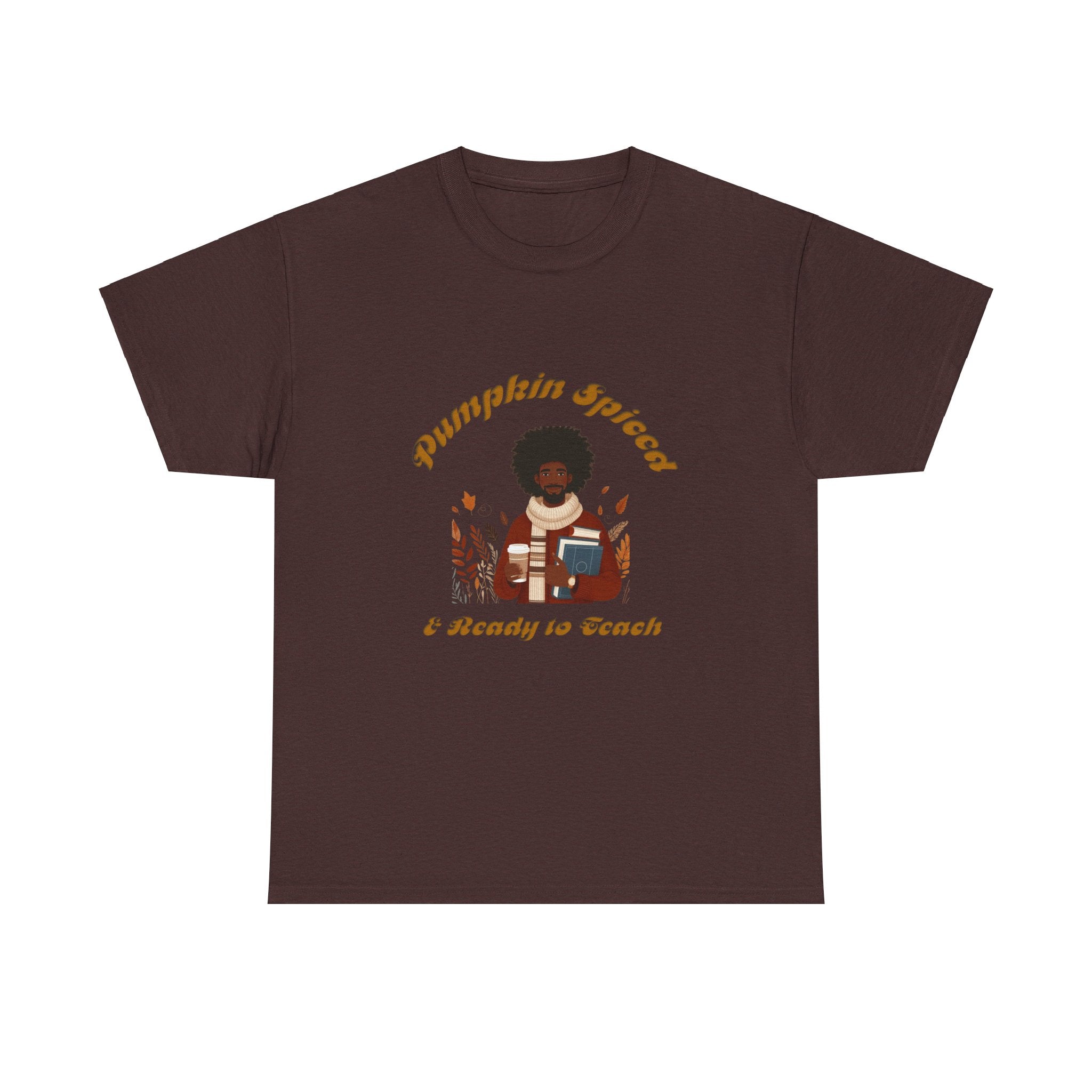Pumpkin Spiced 4 Unisex Heavy Cotton Tee