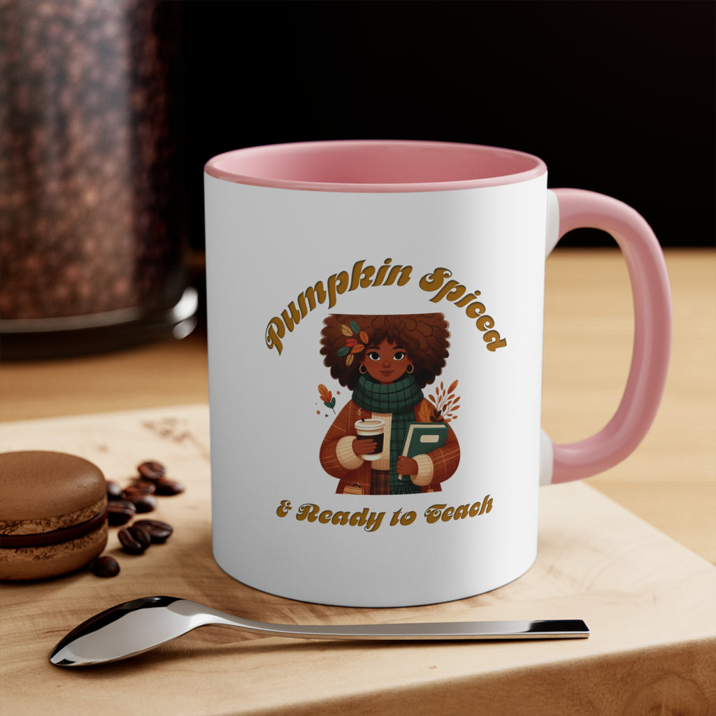 Pumpkin Spiced 5 11oz Accent Mug