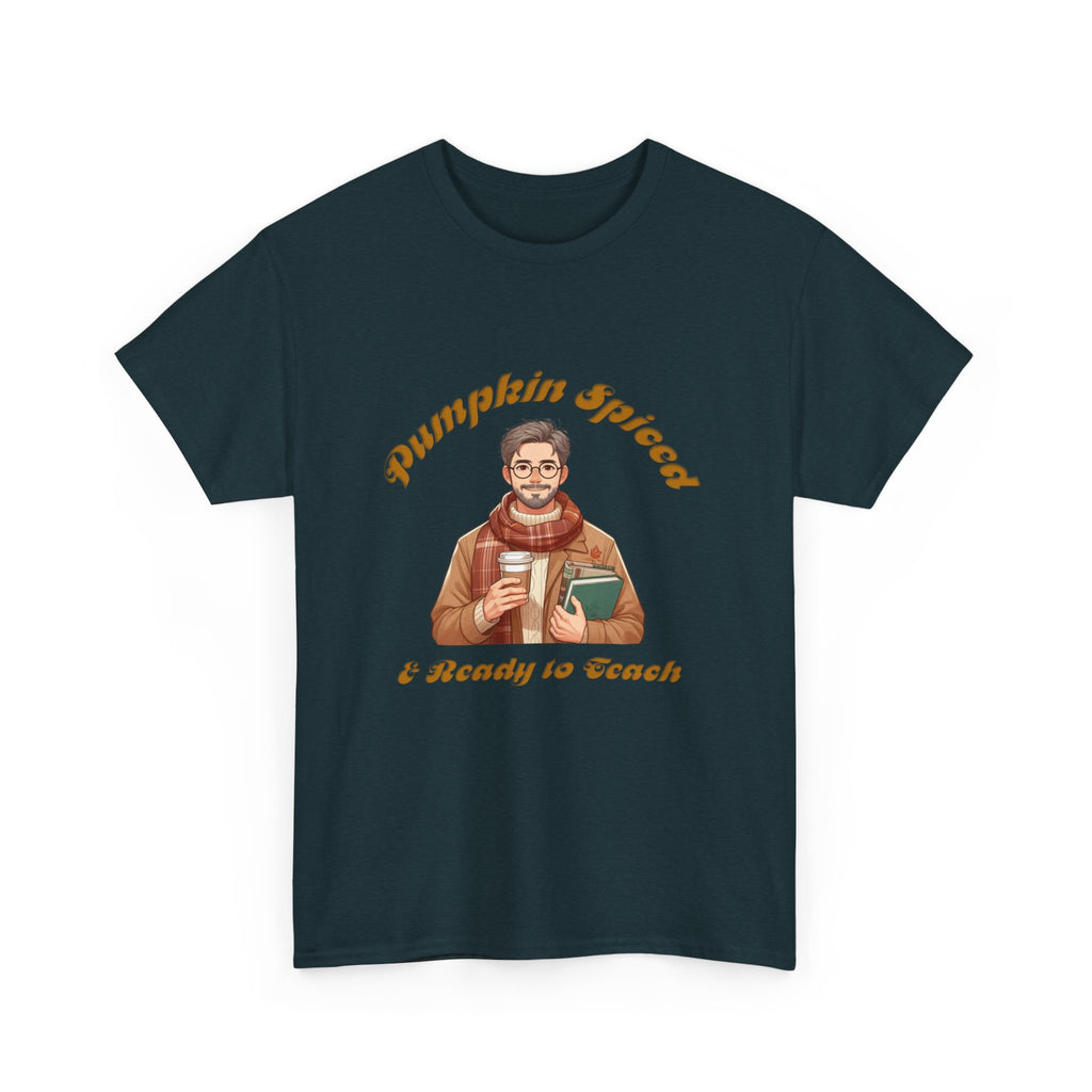 Pumpkin Spiced 7 Unisex Heavy Cotton Tee