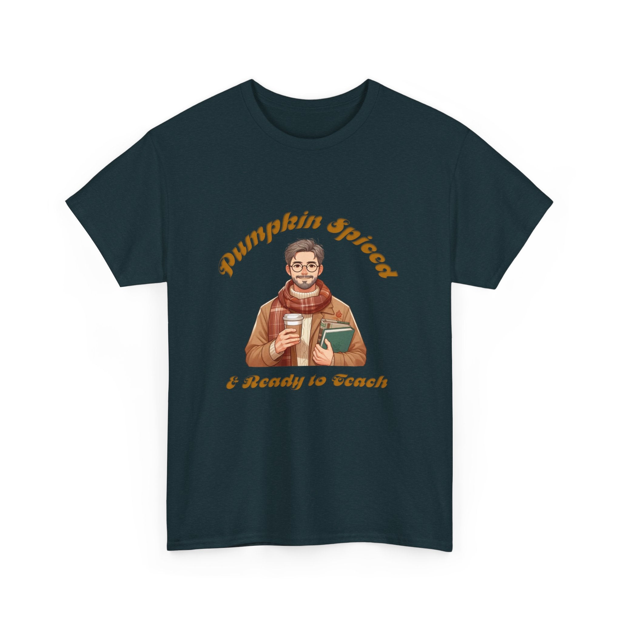 Pumpkin Spiced 7 Unisex Heavy Cotton Tee
