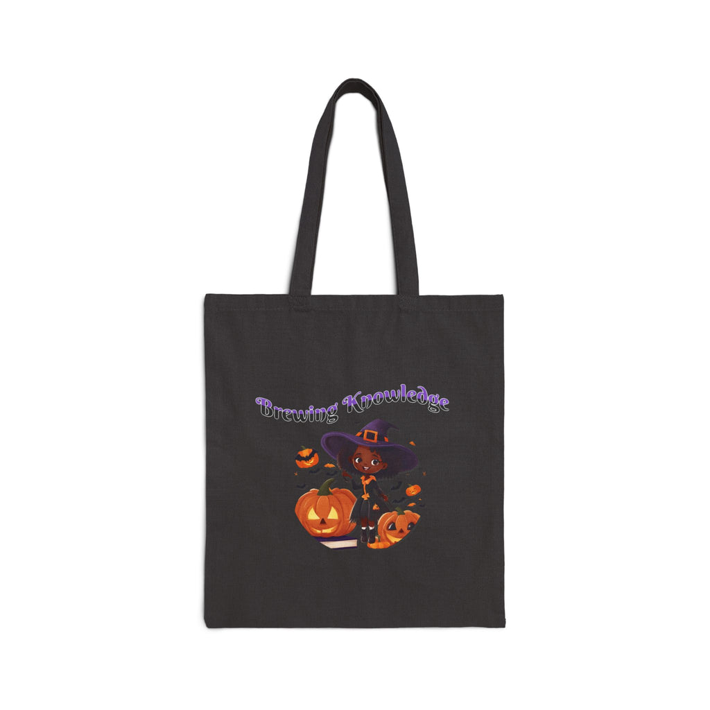 Brewing Knowledge Cotton Canvas Tote Bag