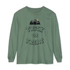 Adult Trick or Treat Long Sleeve Shirt Long Sleeve T-Shirt