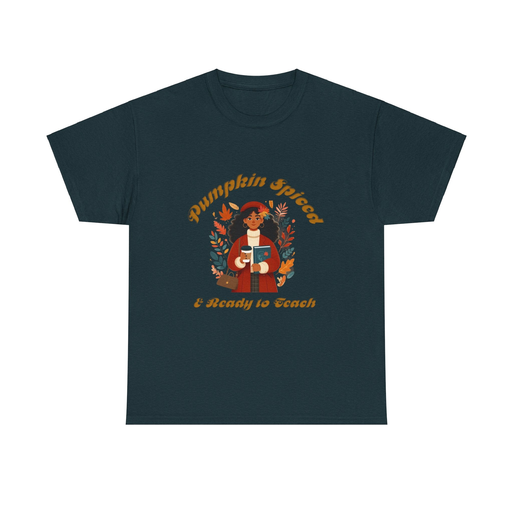 Pumpkin Spiced 1 Unisex Heavy Cotton Tee