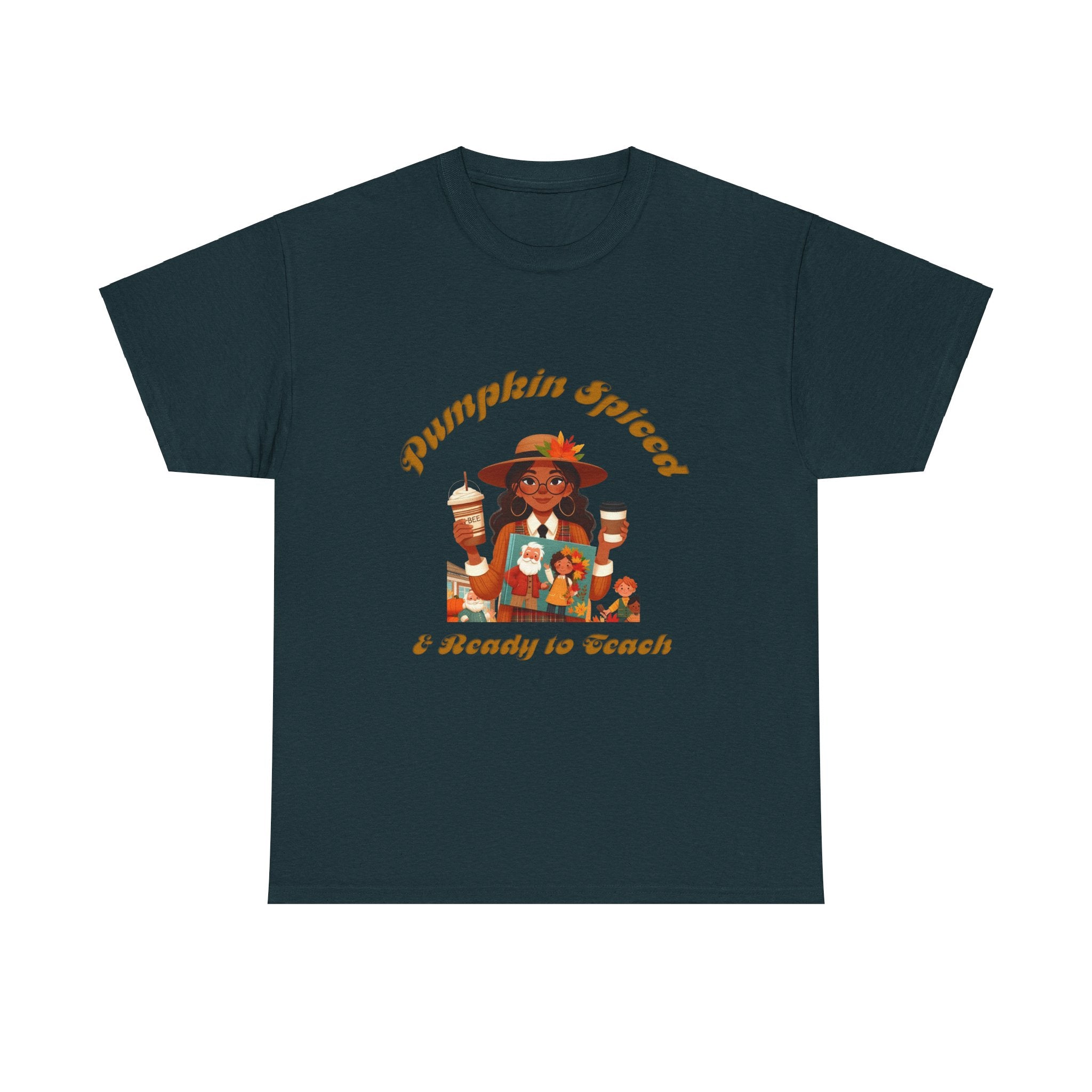 Pumpkin Spiced 2 Unisex Heavy Cotton Tee