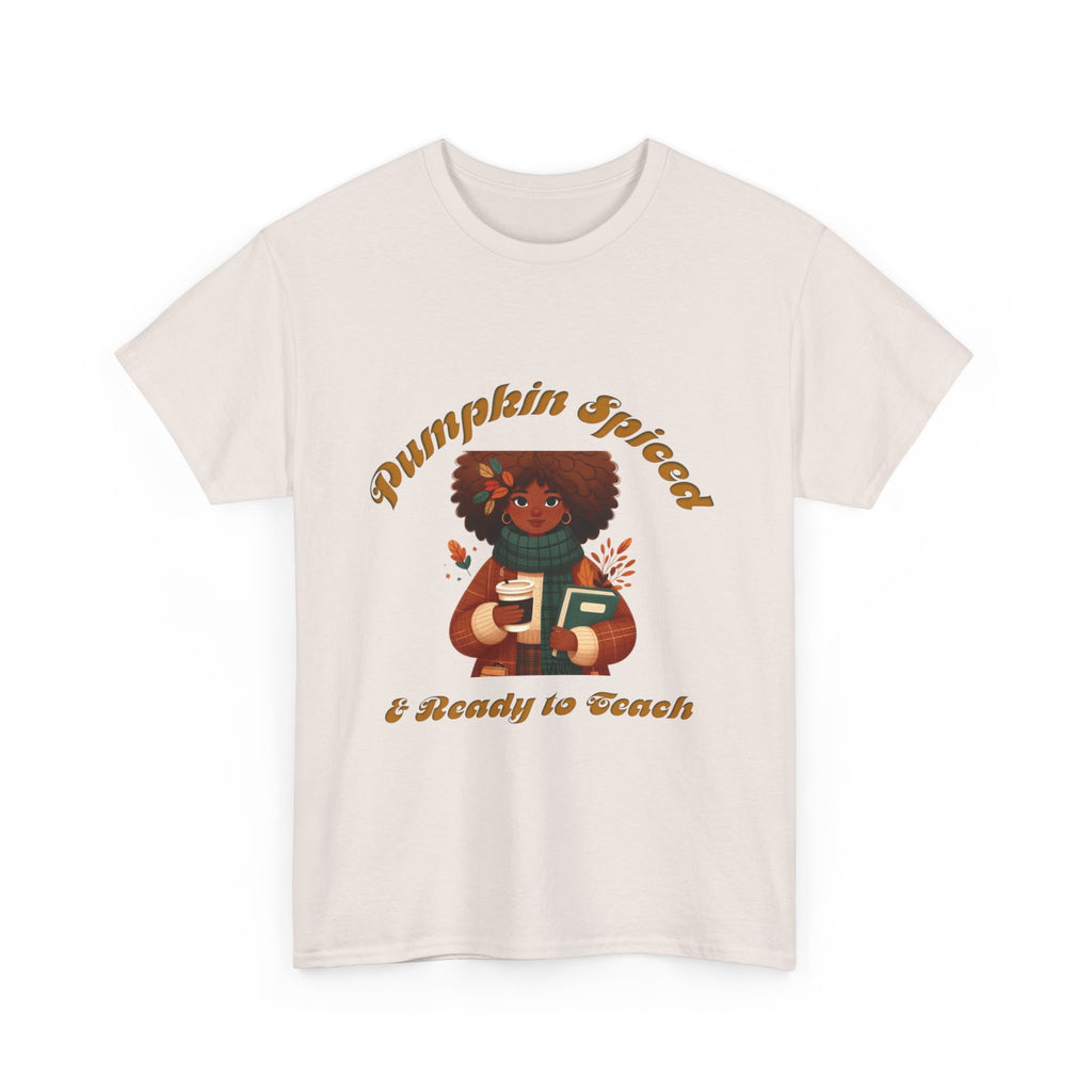 Pumpkin Spiced 5 Unisex Heavy Cotton Tee