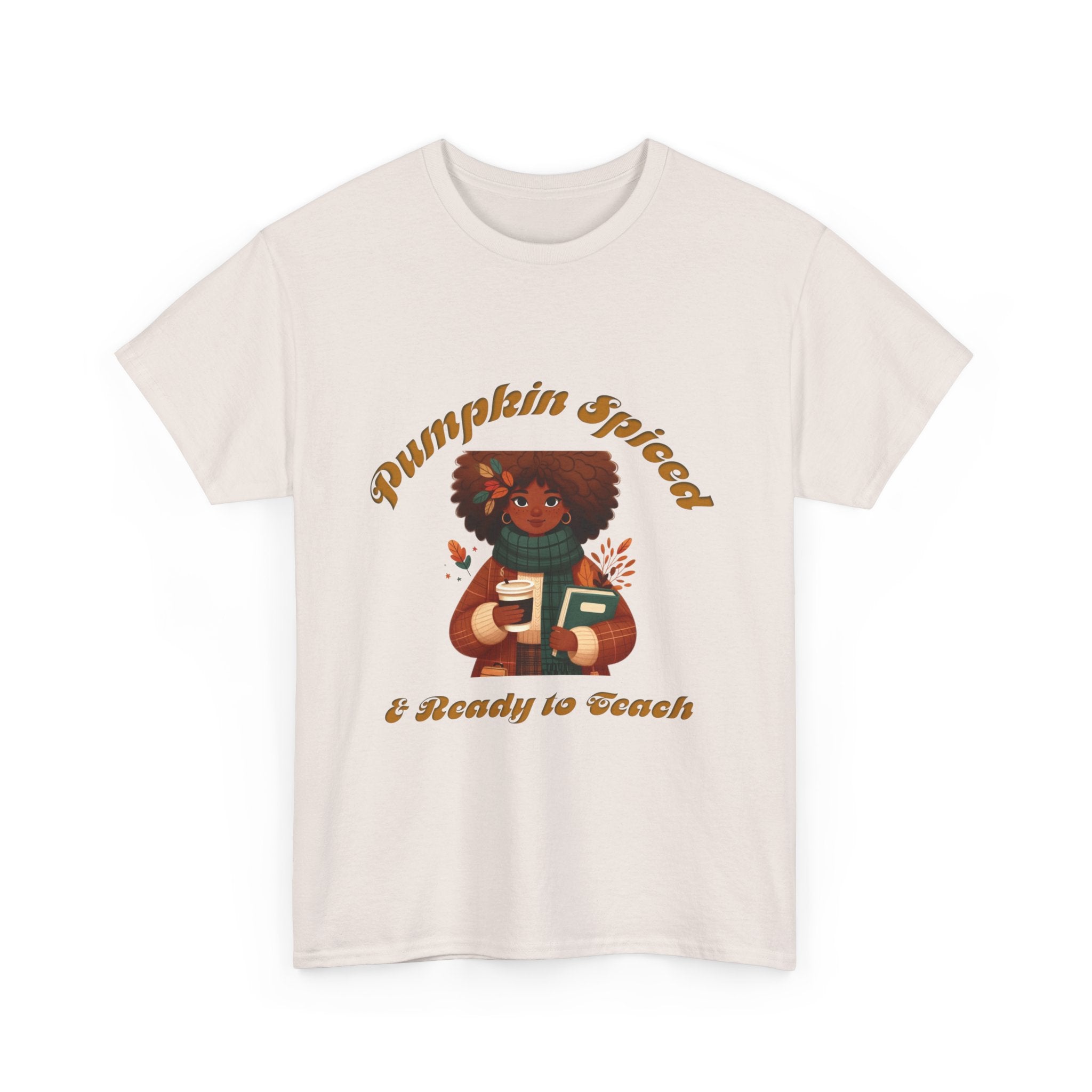 Pumpkin Spiced 5 Unisex Heavy Cotton Tee
