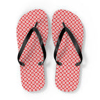 Flip Flops Flowery Red