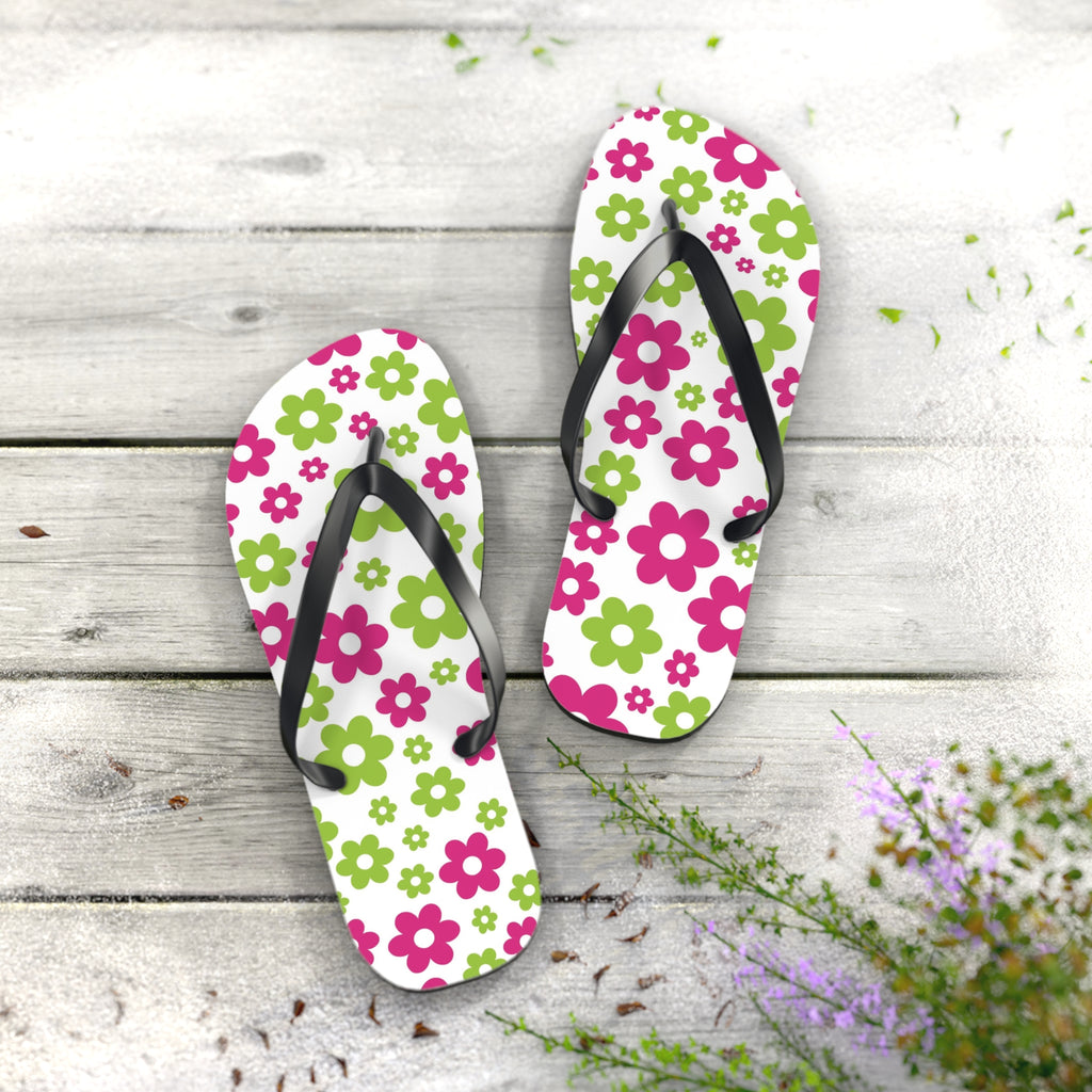 Flip Flops Spring Flowers