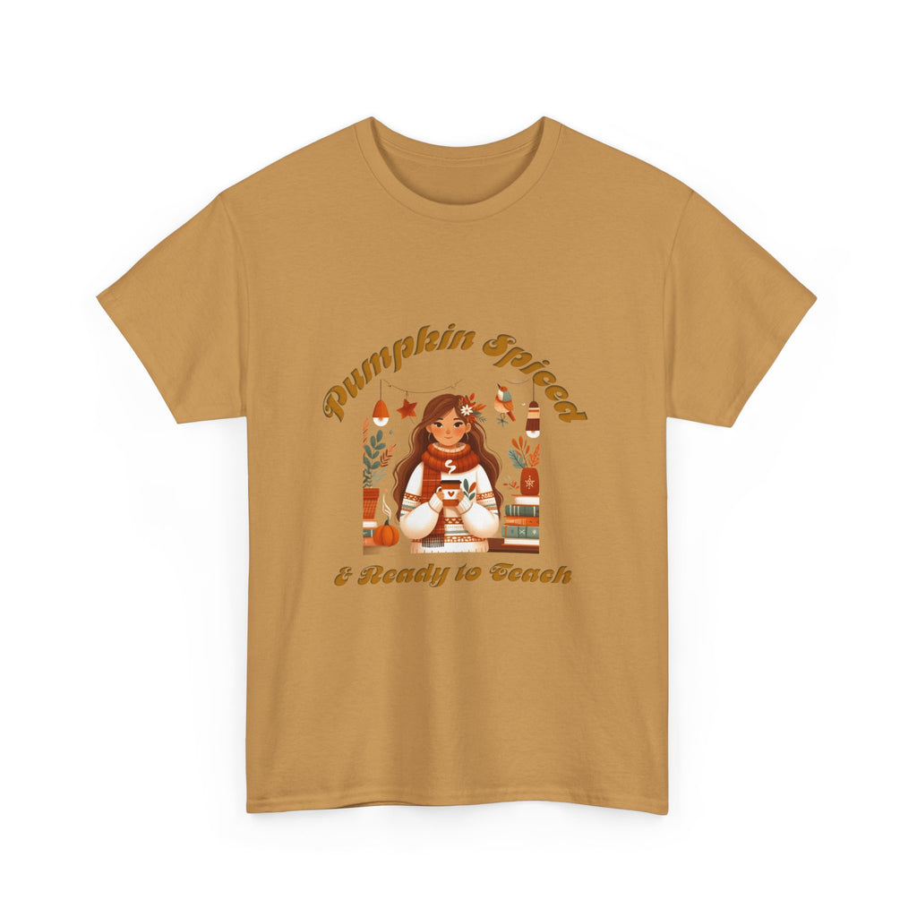 Pumpkin Spiced 3 Unisex Heavy Cotton Tee