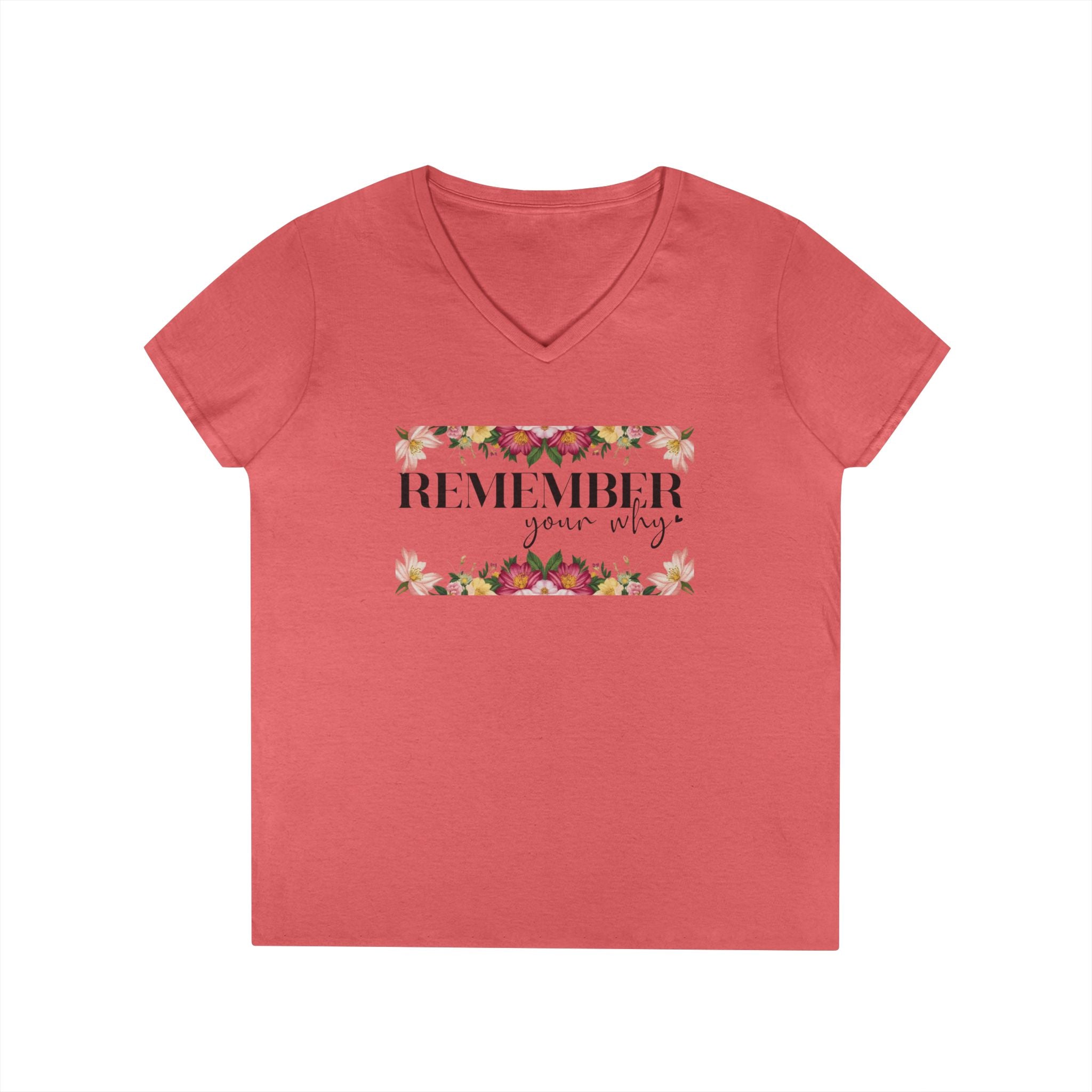 Remember Your Why V-Neck T-Shirt