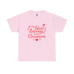 [NEW] My Heart Belongs Customizable T-Shirt