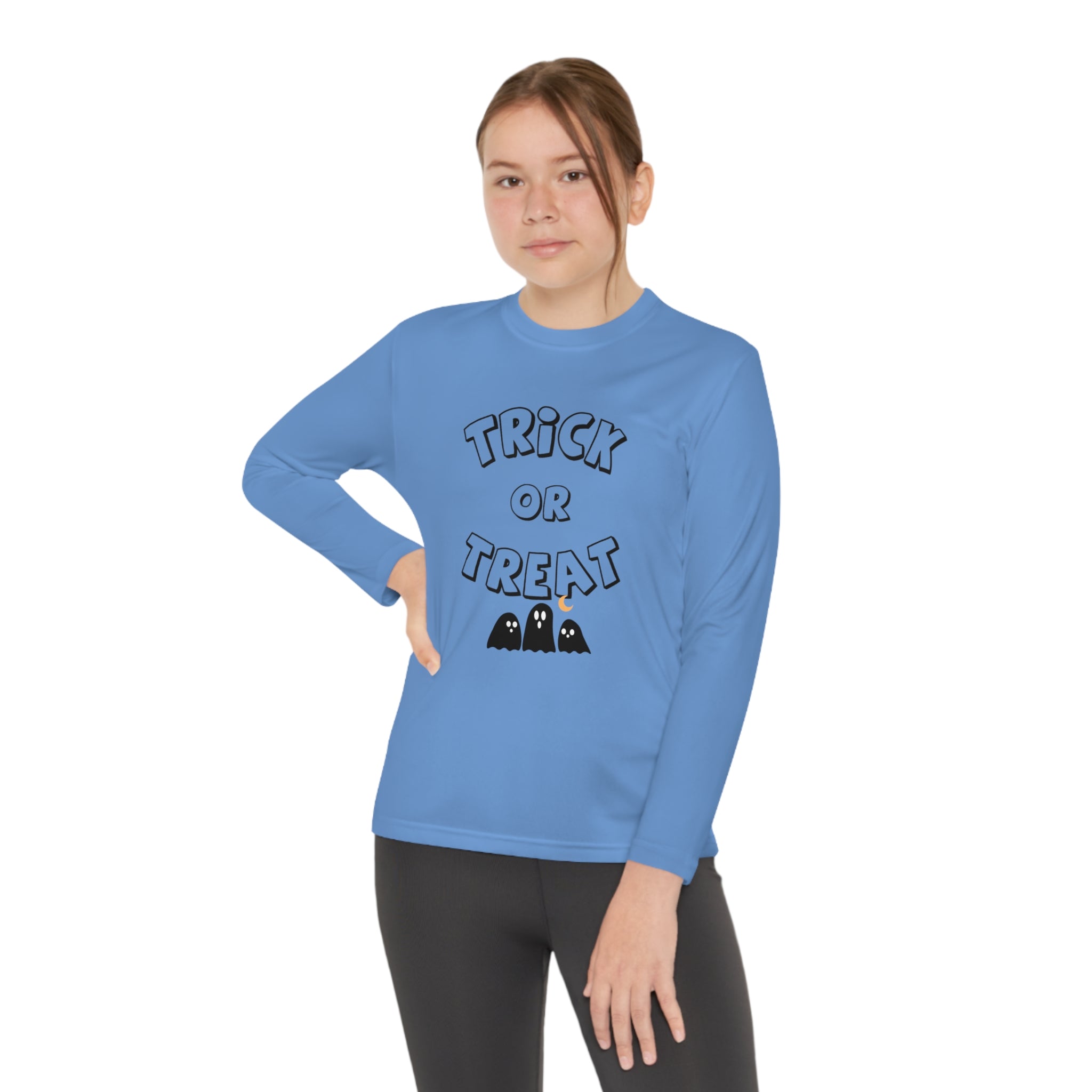Youth Trick or Treat Long Sleeve Shirt