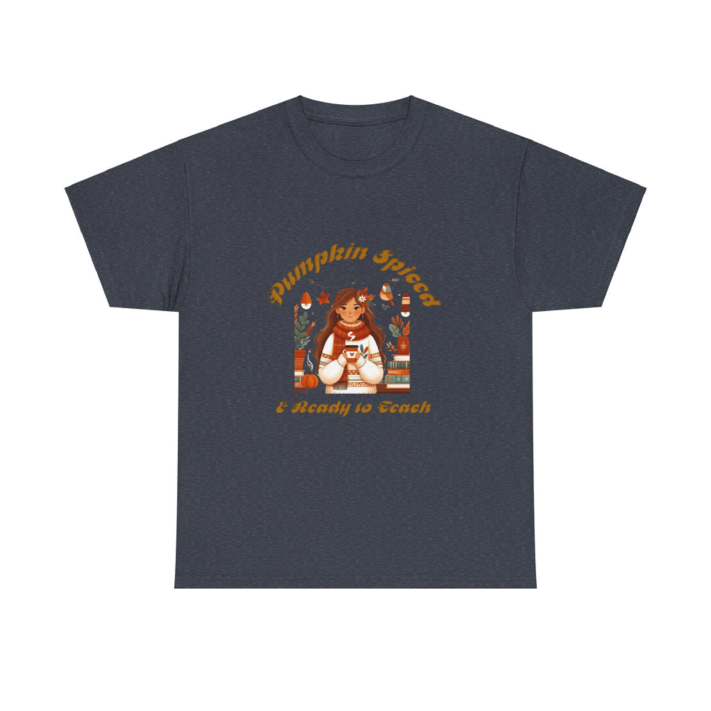 Pumpkin Spiced 3 Unisex Heavy Cotton Tee