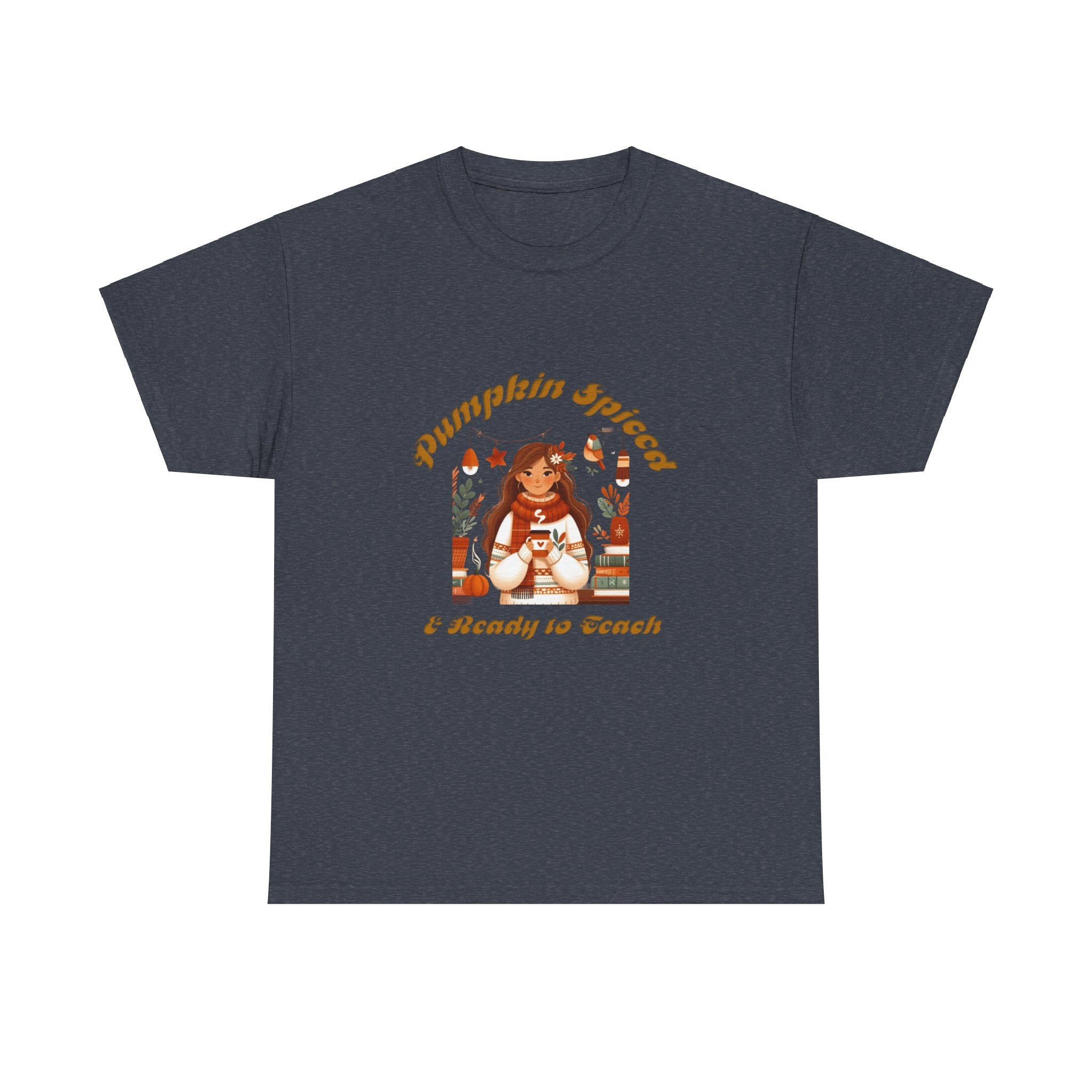 Pumpkin Spiced 3 Unisex Heavy Cotton Tee