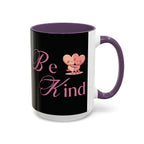 Be Kind Valentine’s Accent Coffee Mug (11oz, 15oz)