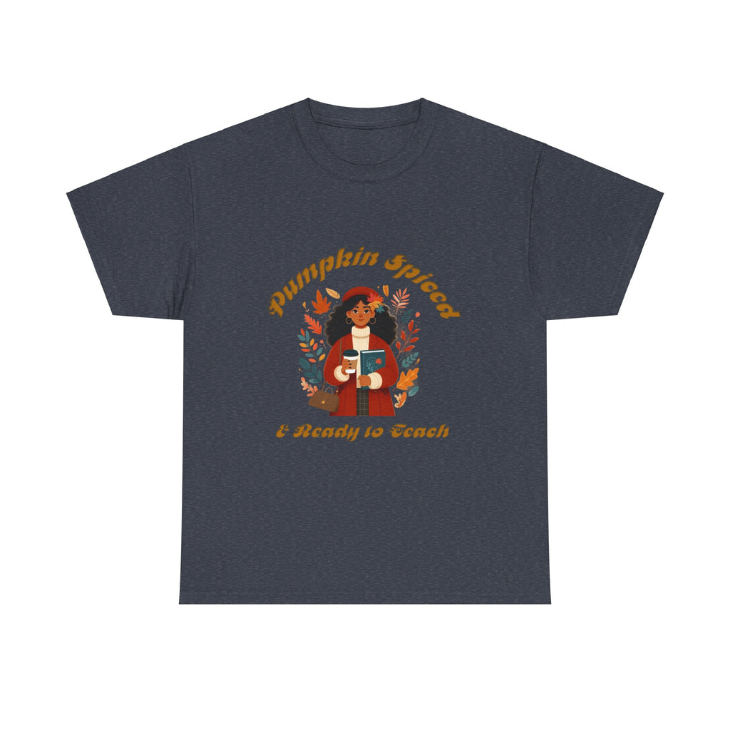 Pumpkin Spiced 1 Unisex Heavy Cotton Tee