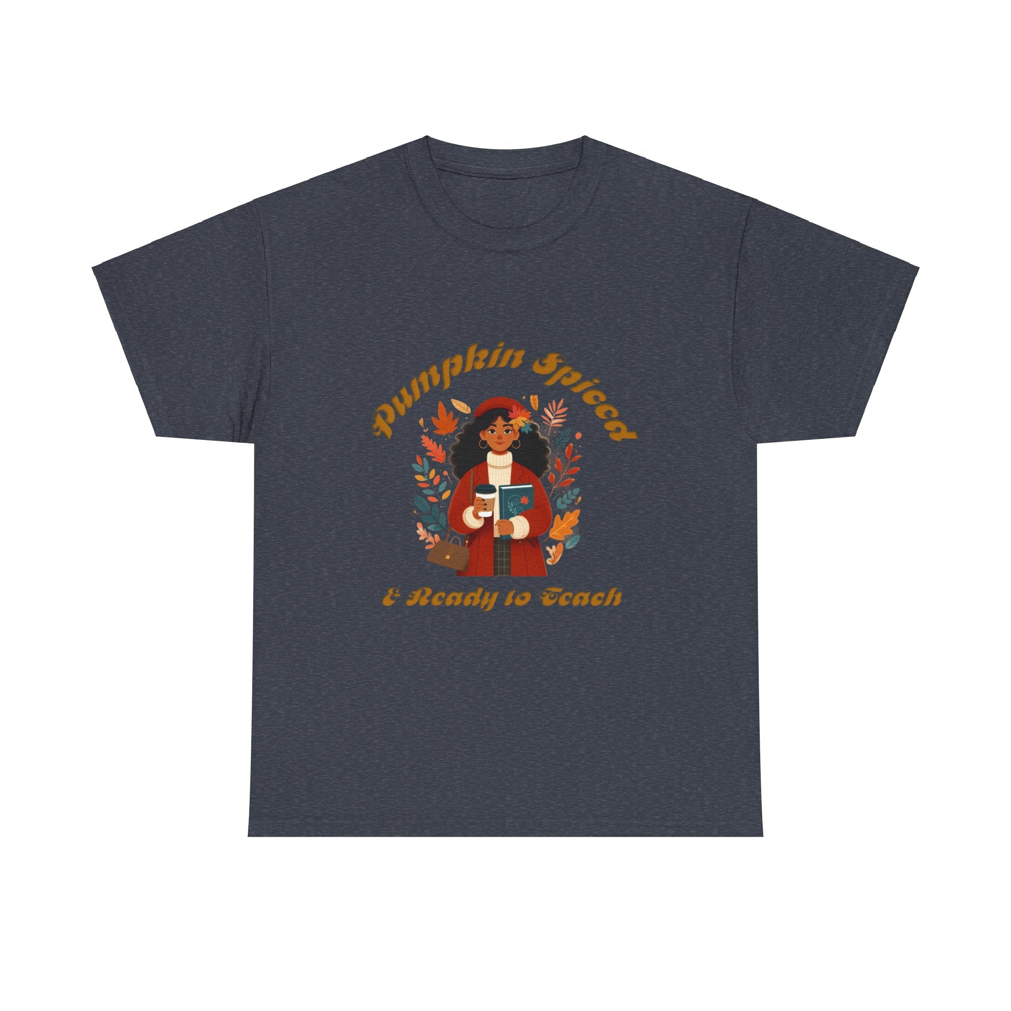Pumpkin Spiced 1 Unisex Heavy Cotton Tee