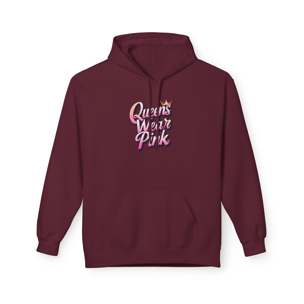 MVC Goes Pink: Queens Wear Pink Fleece Hoodie