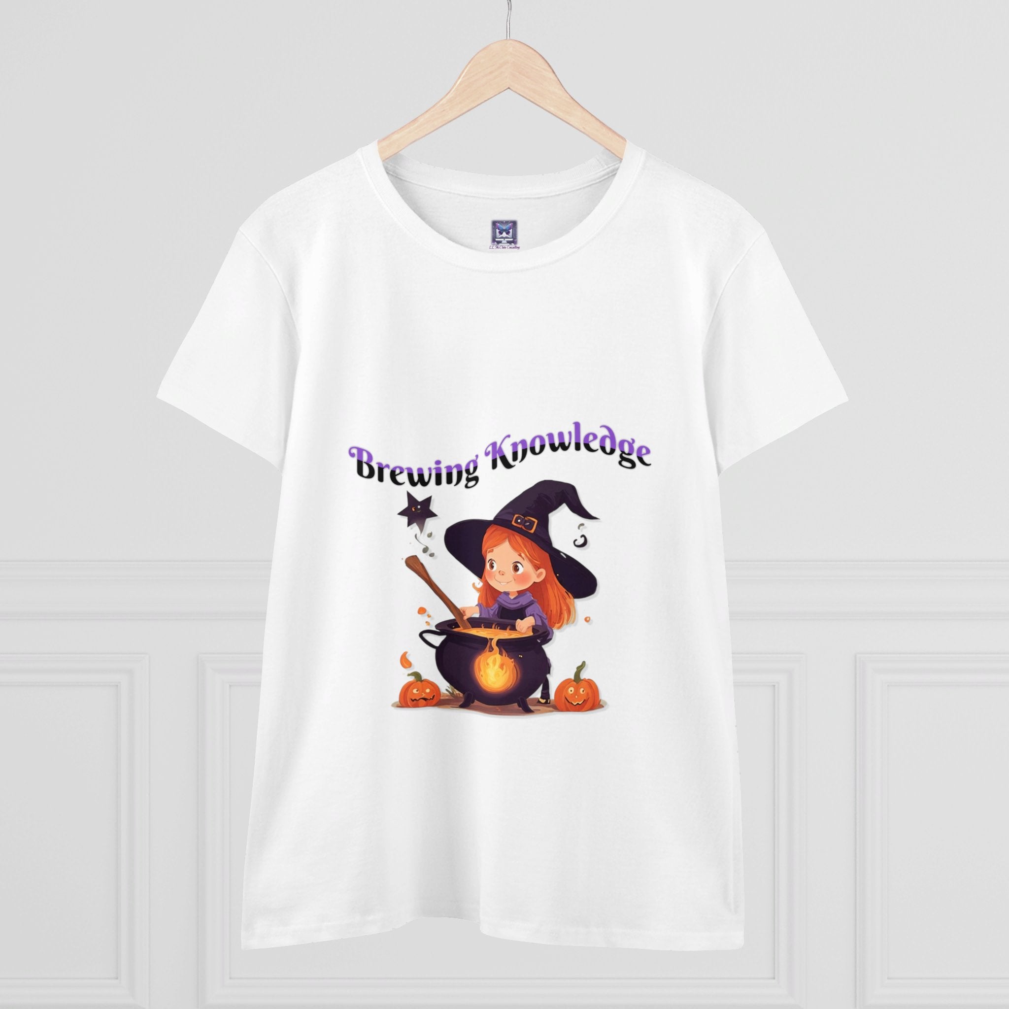 Brewing Knowledge 2 Women's Midweight Cotton Tee