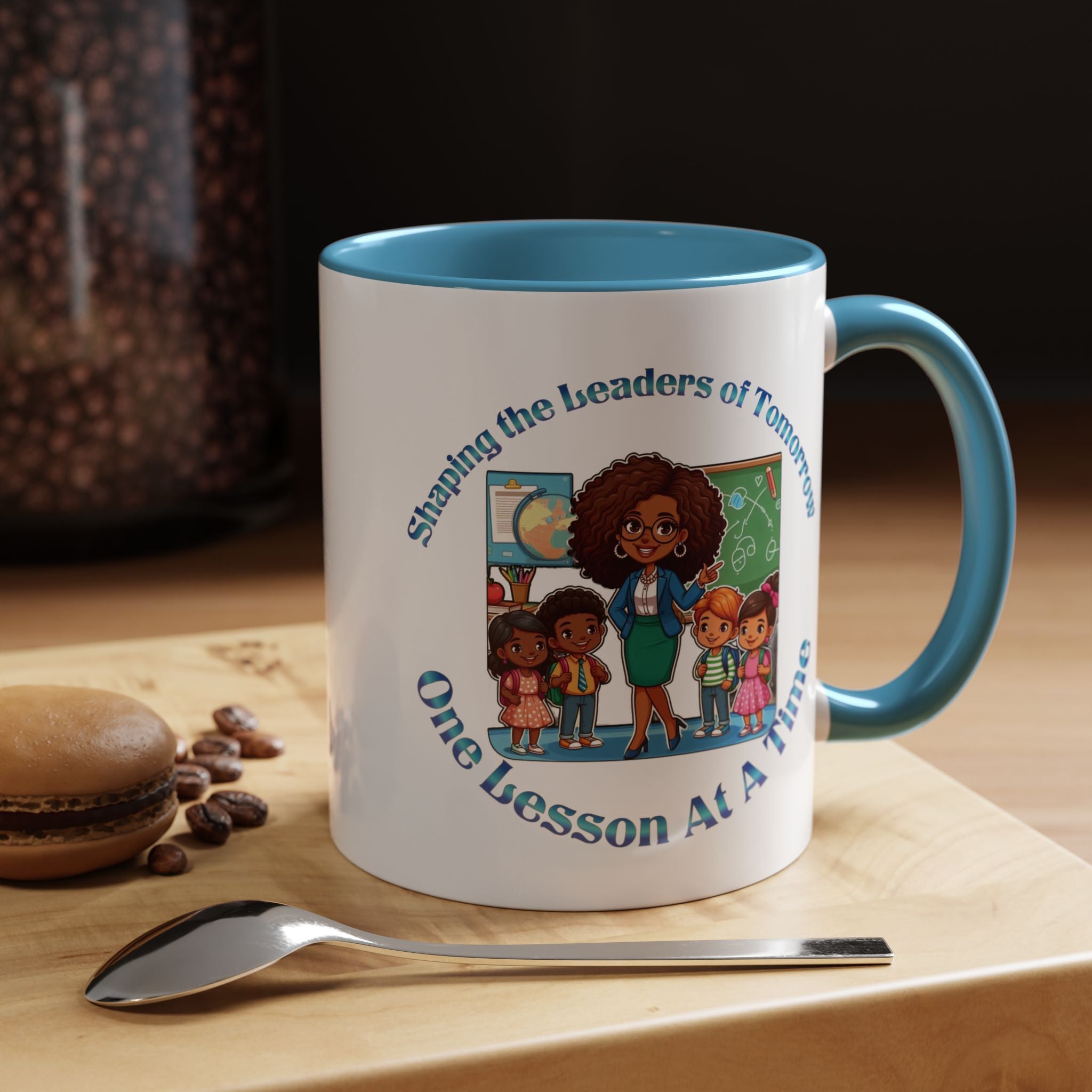 Shaping the Leaders of Tomorrow Accent Coffee Mug (11, 15oz)