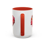Teaching is Love Valentine’s Accent Coffee Mug (11oz, 15oz)