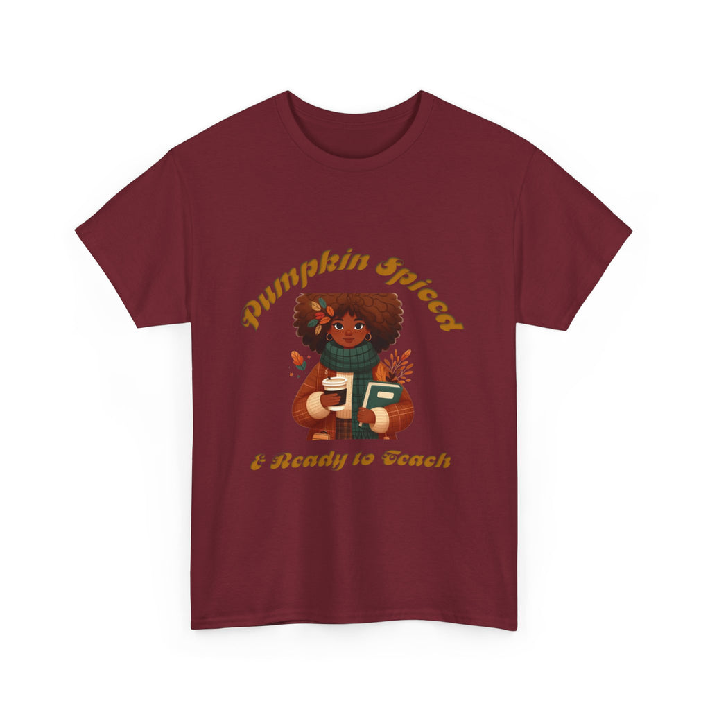 Pumpkin Spiced 5 Unisex Heavy Cotton Tee