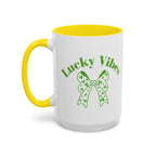 Lucky Vibes Accent Coffee Mug