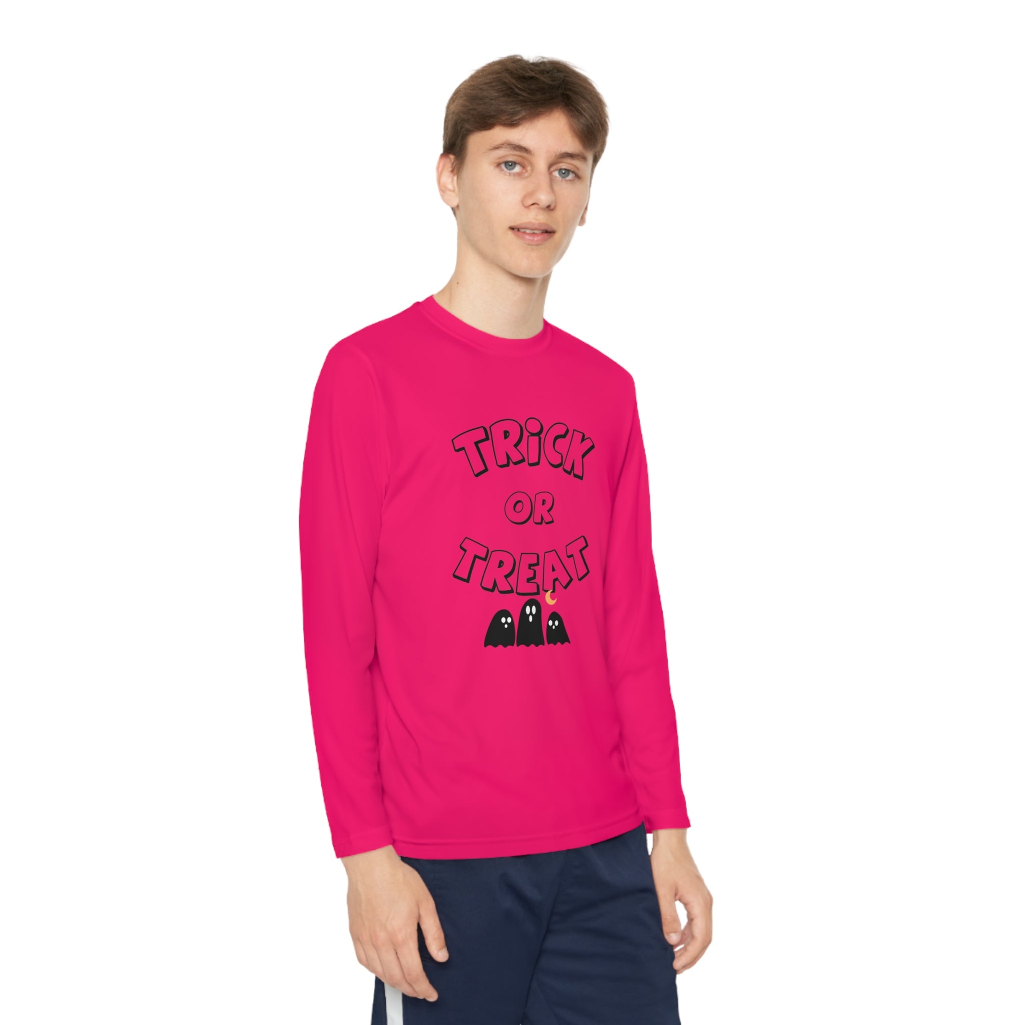 Youth Trick or Treat Long Sleeve Shirt