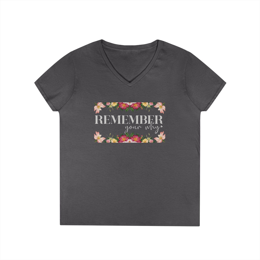 Remember Your Why V-Neck T-Shirt