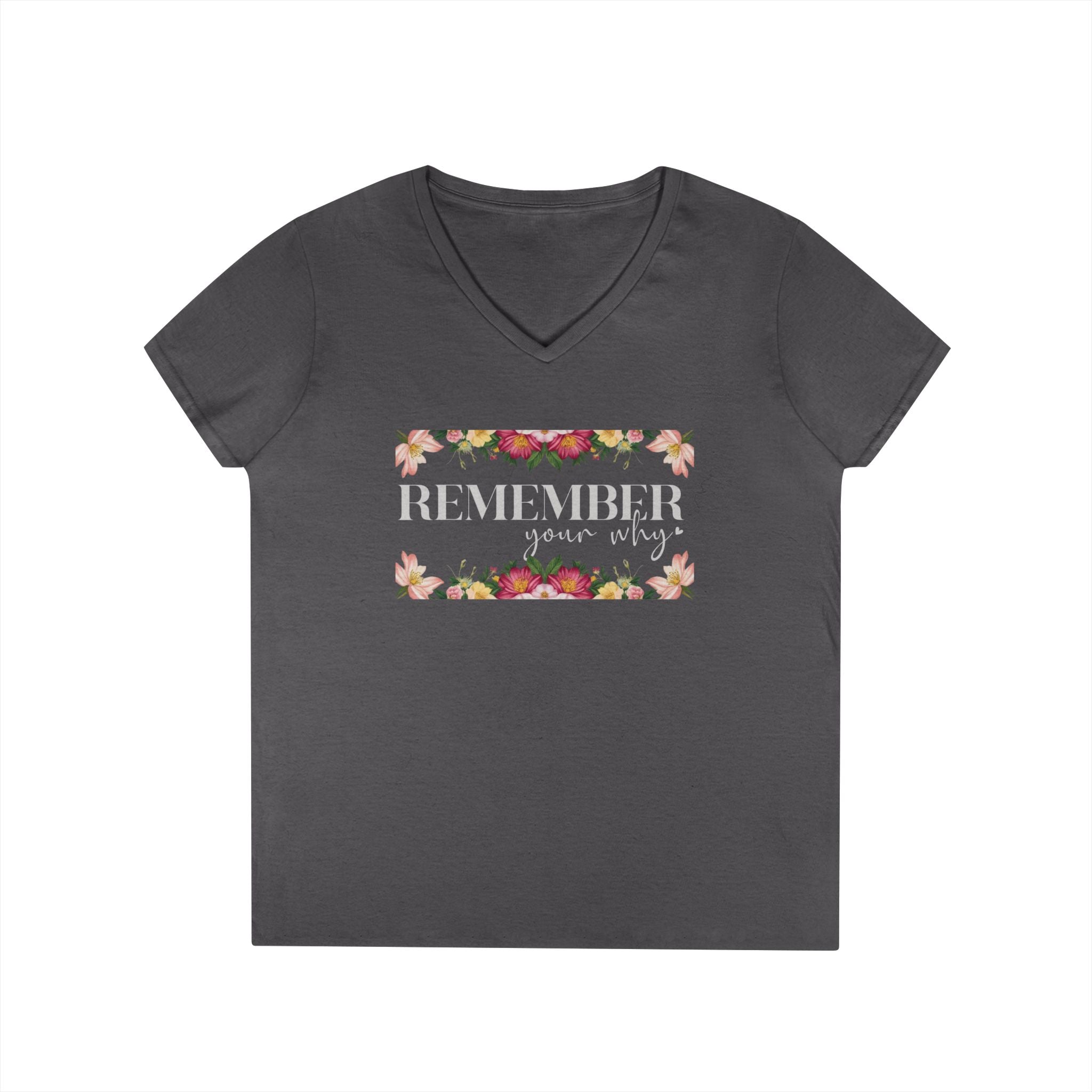 Remember Your Why V-Neck T-Shirt